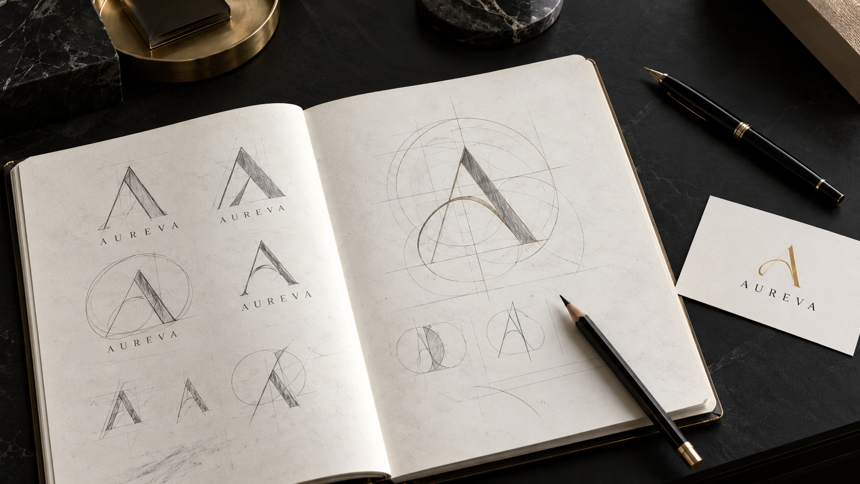 Logo design studies